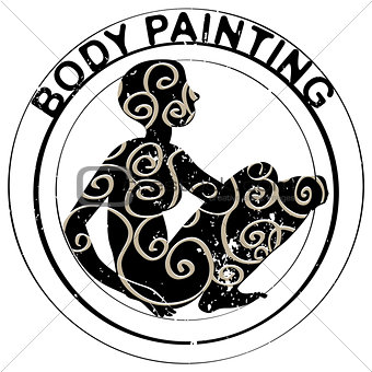 body painting stamp