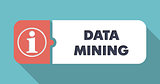 Data Mining on Blue in Flat Design.