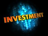 Investment Concept on Digital Background.
