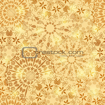 Seamless Floral Texture