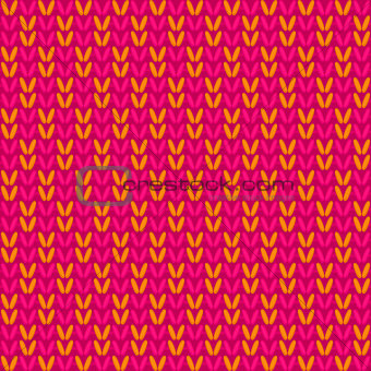 Striped Seamless Knit Pattern