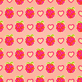 Raspberry Seamless Pattern