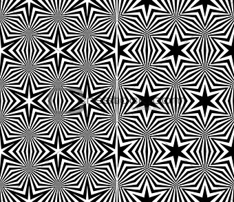 Starry Elements Seamless Patterns