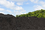 Stockpile of coal 