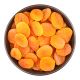 Bowl With Dried Apricots