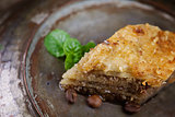Baklava pastry dessert