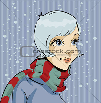 Winter girl 
