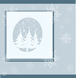 Christmas card. vector 