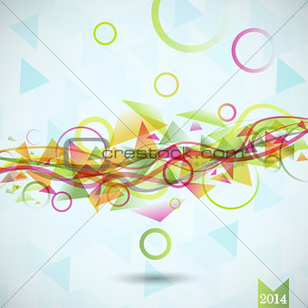 Vector abstract background,
