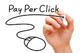 Pay Per Click Mouse Concept