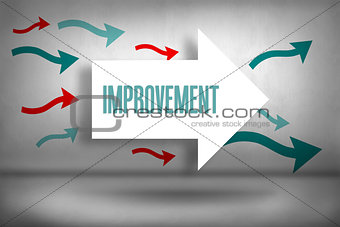 Improvement against arrows pointing
