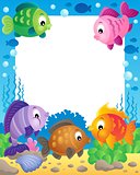 Fish theme frame 1