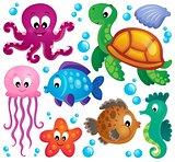 Various marine animals set 1