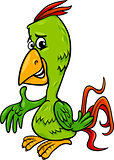  parrot bird cartoon illustration