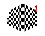 two chess pieces