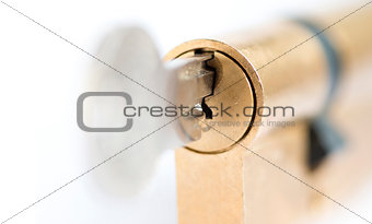 locked - under lock and key