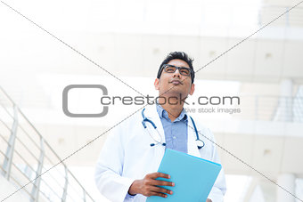 Asian Indian male medical doctor