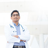 Indian male medical doctor