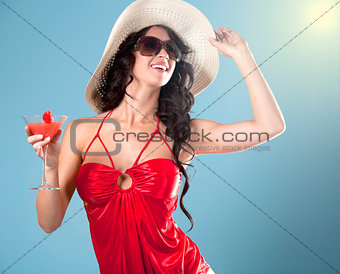 summer beach woman