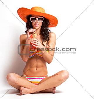 summer beach woman