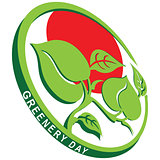 Greenery Day emblem