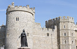 Windsor Castle Statue of Queen Victoria