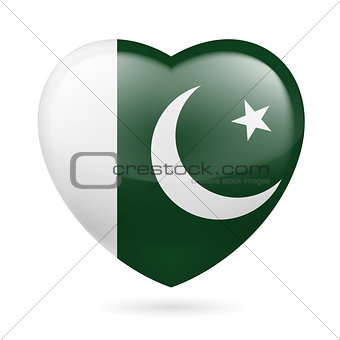 Heart icon of Pakistan
