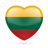 Heart icon of Lithuania