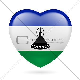 Heart icon of Lesotho
