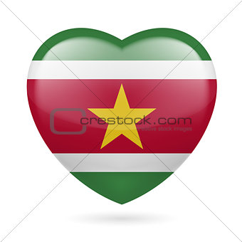 Heart icon of Suriname