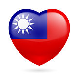 Heart icon of Taiwan