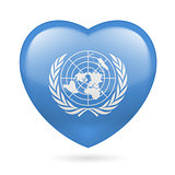 Heart icon of United Nations 