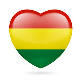 Heart icon of Bolivia
