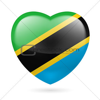 Heart icon of Tanzania