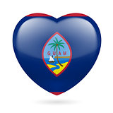 Heart icon of Guam