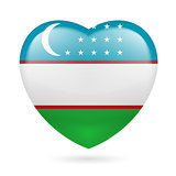 Heart icon of Uzbekistan