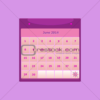 Design schedule monthly june 2014 calendar