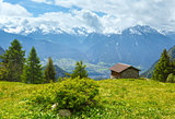 Summer mountain landscape (Alps, Switzerland)