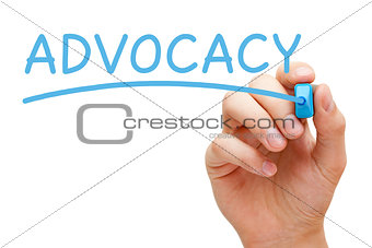 Advocacy Blue Marker