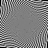 Design monochrome vortex circular movement background