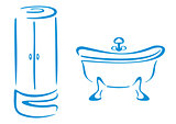 Bathroom symbols