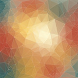 Abstract polygonal background.