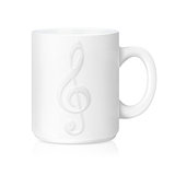 White ceramic mug