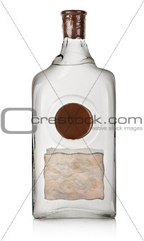 Vodka in a bottle