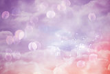 Pink and purple girly design