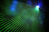Digitally generated laser background