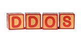 DDOS - Colored Childrens Alphabet Blocks.
