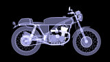 Motorcycle. X-Ray