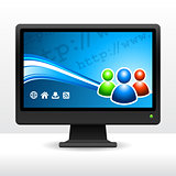 Computer Desktop Monitor