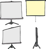 Various Projection Screens